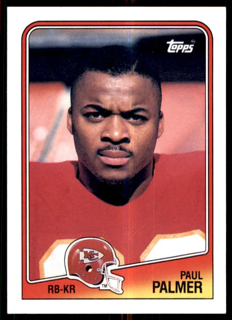 1988 Topps Paul Palmer Rookie Kansas City Chiefs #364