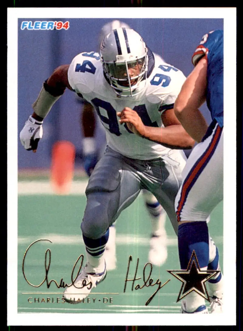 1994 Fleer Charles Haley Dallas Cowboys #110