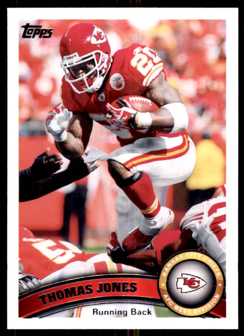 2011 Topps Thomas Jones Kansas City Chiefs #174