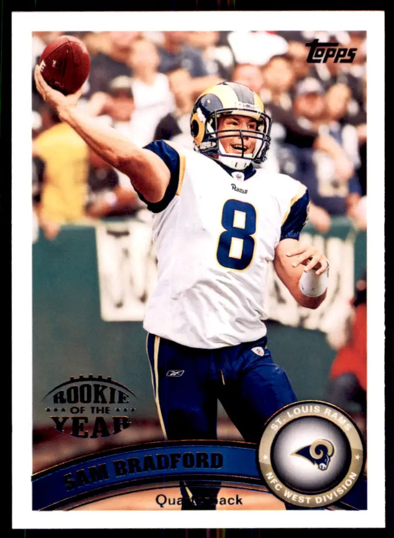 2011 Topps Sam Bradford St. Louis Rams #54