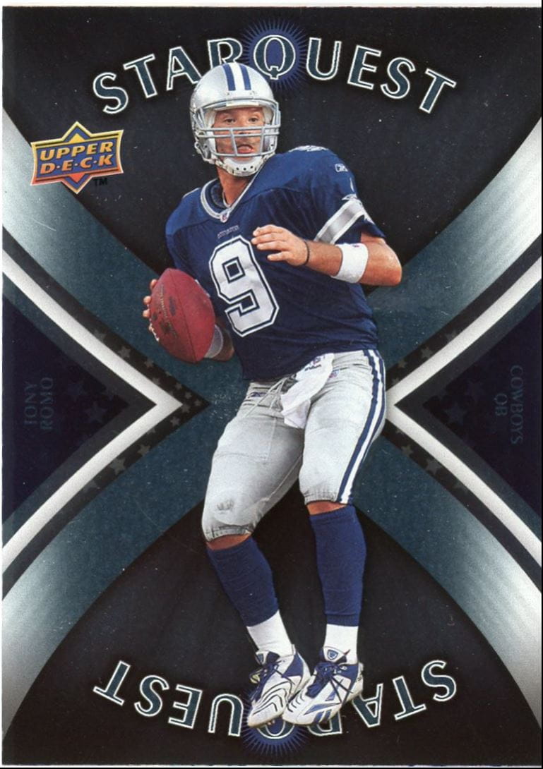 2008 Upper Deck StarQuest Tony Romo Insert Dallas Cowboys #SQ30