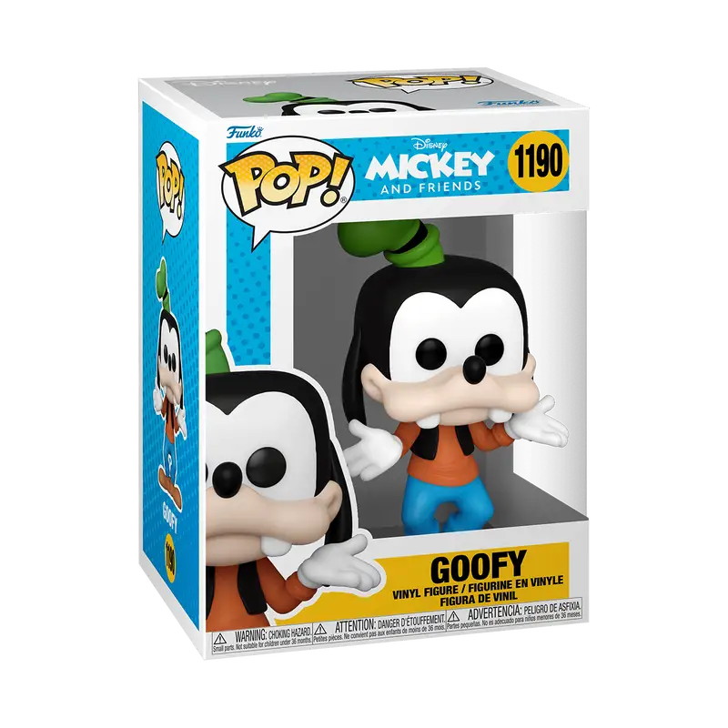 Disney Mickey and Friends Funko Pop Goofy vinyl figure #1190 collectible item