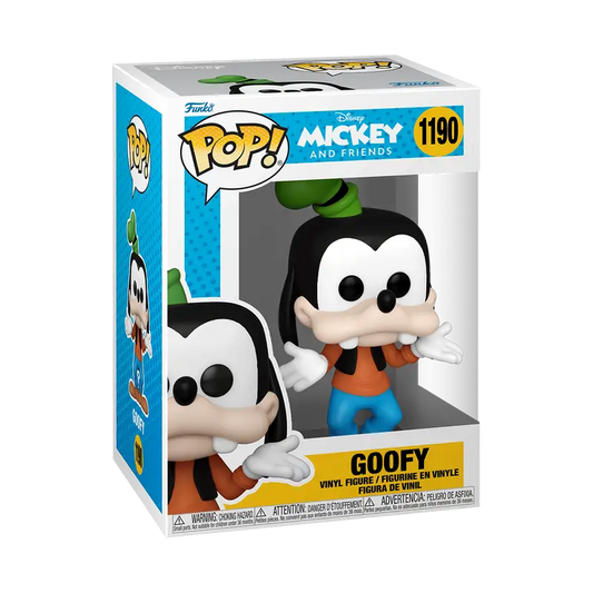 Disney Mickey and Friends Funko Pop Goofy vinyl figure #1190 collectible item