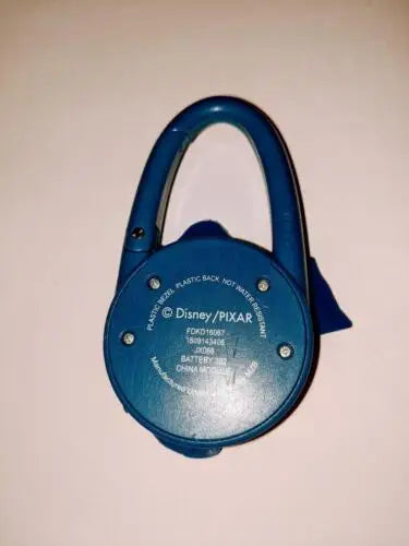 Blue Disney Pixar carabiner clip for Finding Nemo Dory digital watch timepiece