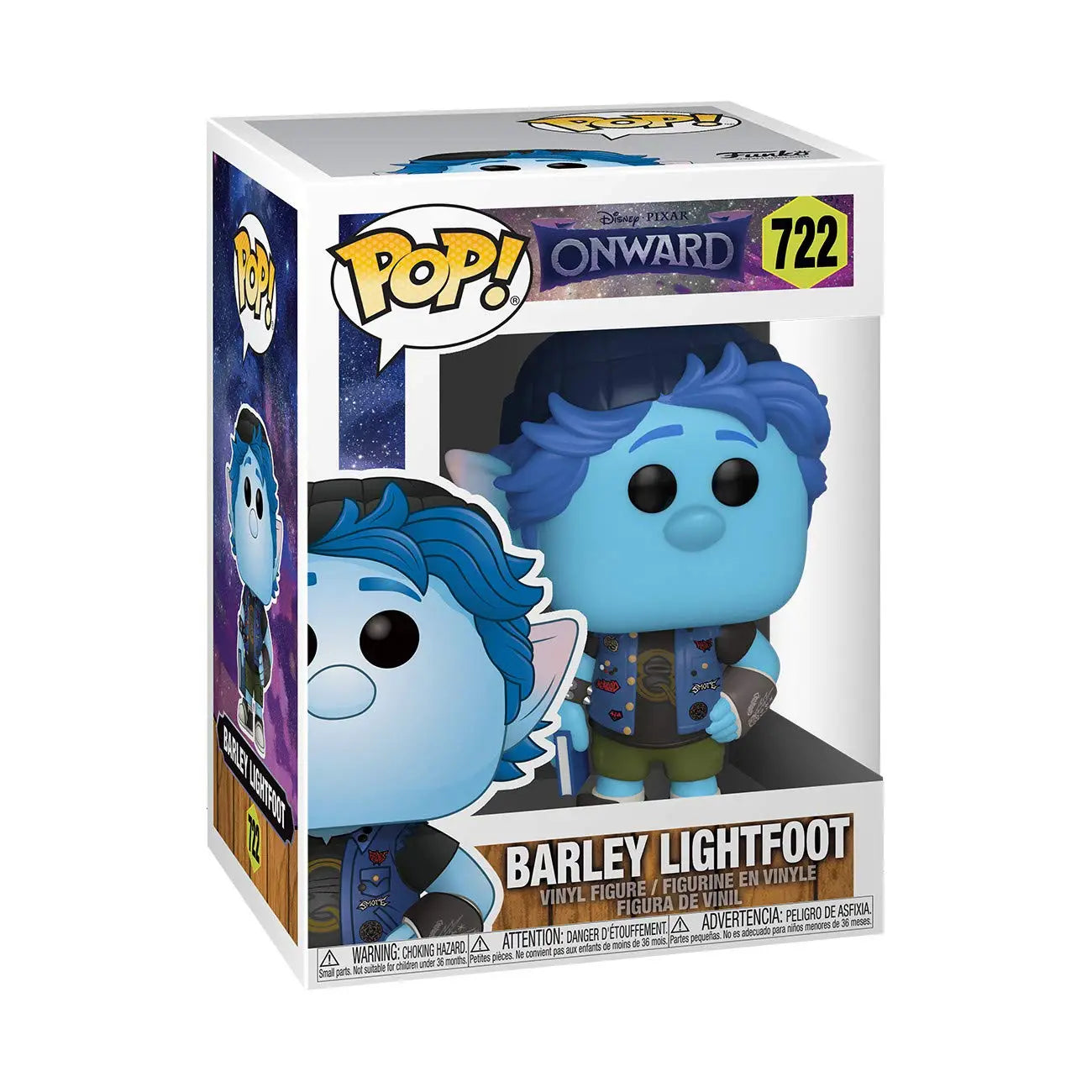 Barley Lightfoot Funko Pop vinyl figure from Disney-Pixar’s Onward #722 collectible