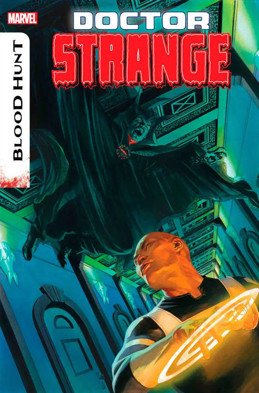 Comic book cover of Doctor Strange #16 with mystical effects for trading cards fans