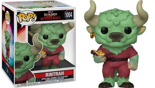 Rintrah Funko Pop figure in burgundy robes from Doctor Strange Multiverse of Madness