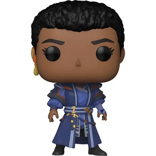 Funko Pop figure of Sara in blue robe from Doctor Strange Multiverse of Madness