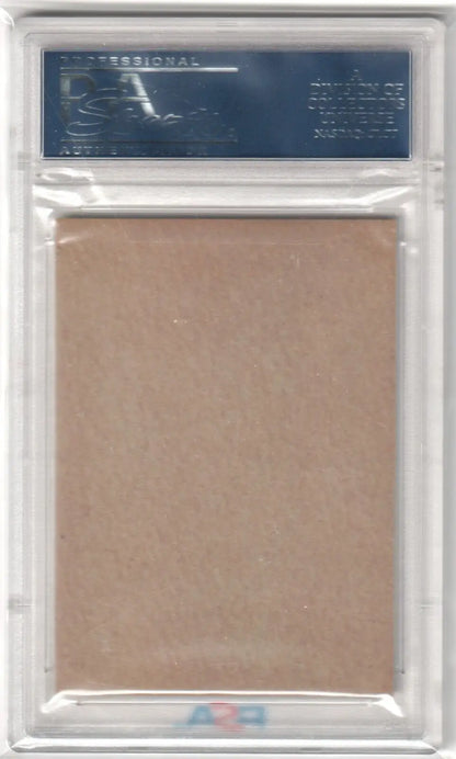 Clear plastic graded card holder with Don Drysdale 1963 card, Columbia Hobby single cards