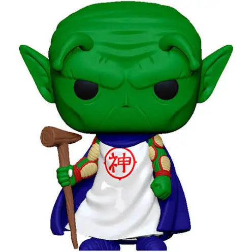 Kami Funko Pop figure from Dragon Ball Z in white robe and blue cape holding staff