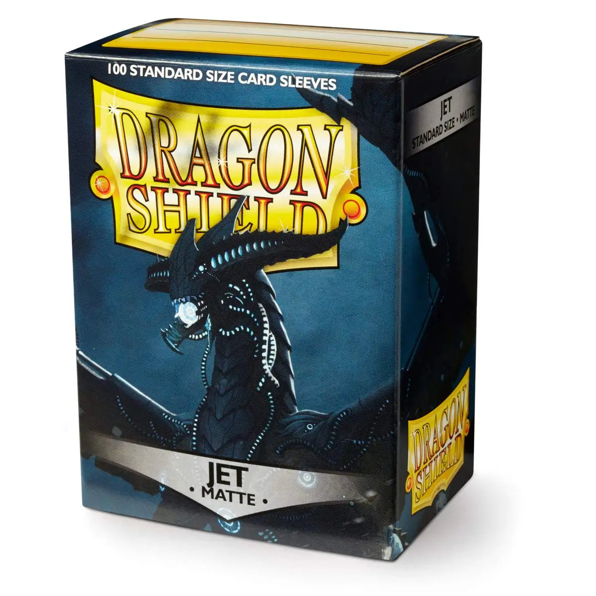 Dragon Shield matte sleeves box with dragon silhouette for standard size cards