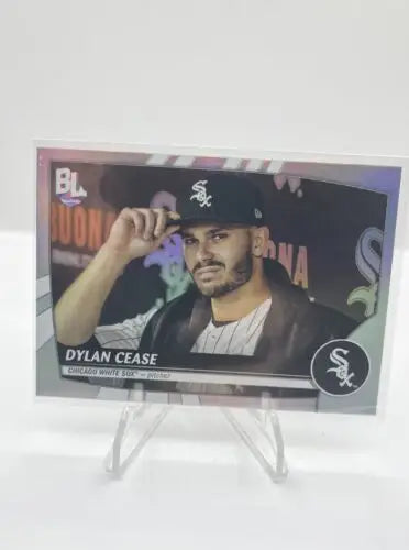 Dylan Cease 2023 Topps Big League Uncommon Rainbow Foil Parallel trading card