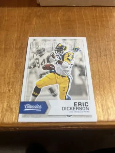 Eric Dickerson 2016 Panini Classics #124 Los Angeles Rams Football Card NM