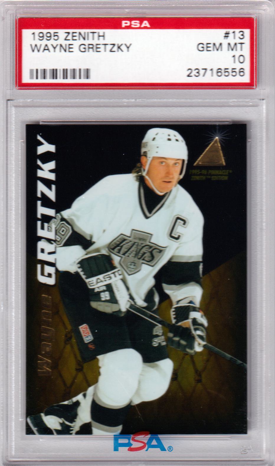 WAYNE GRETZKY 1995-96 Pinnacle Zenith #13 PSA 10 GEM MINT - KINGS