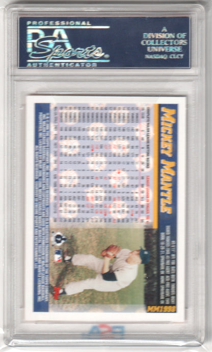 Mickey Mantle 2006 Topps Mantle Collection #MM1998 PSA 10 card in protective holder