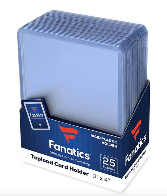 Fanatics 3x4 Regular Premium Toploaders (25 pk)