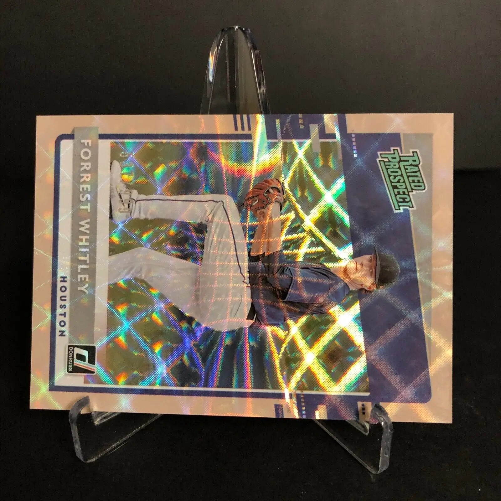 Forrest Whitley baseball card from the Rated Prospect Houston Astros collection