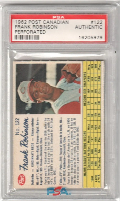 PSA-graded 1952 Post Cereal baseball card in protective holder at Columbia Hobby