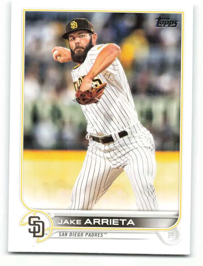 2022 Topps #214 Jake Arrieta NM-MT