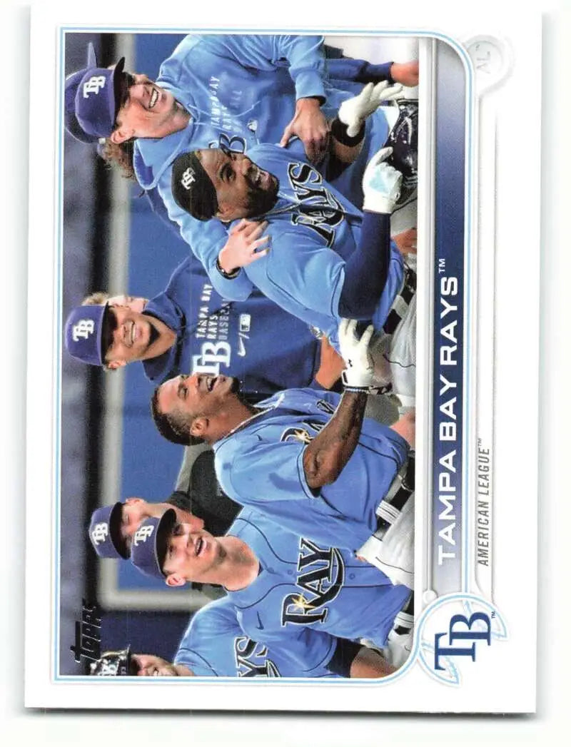 2022 Topps #274 Tampa Bay Rays NM-MT