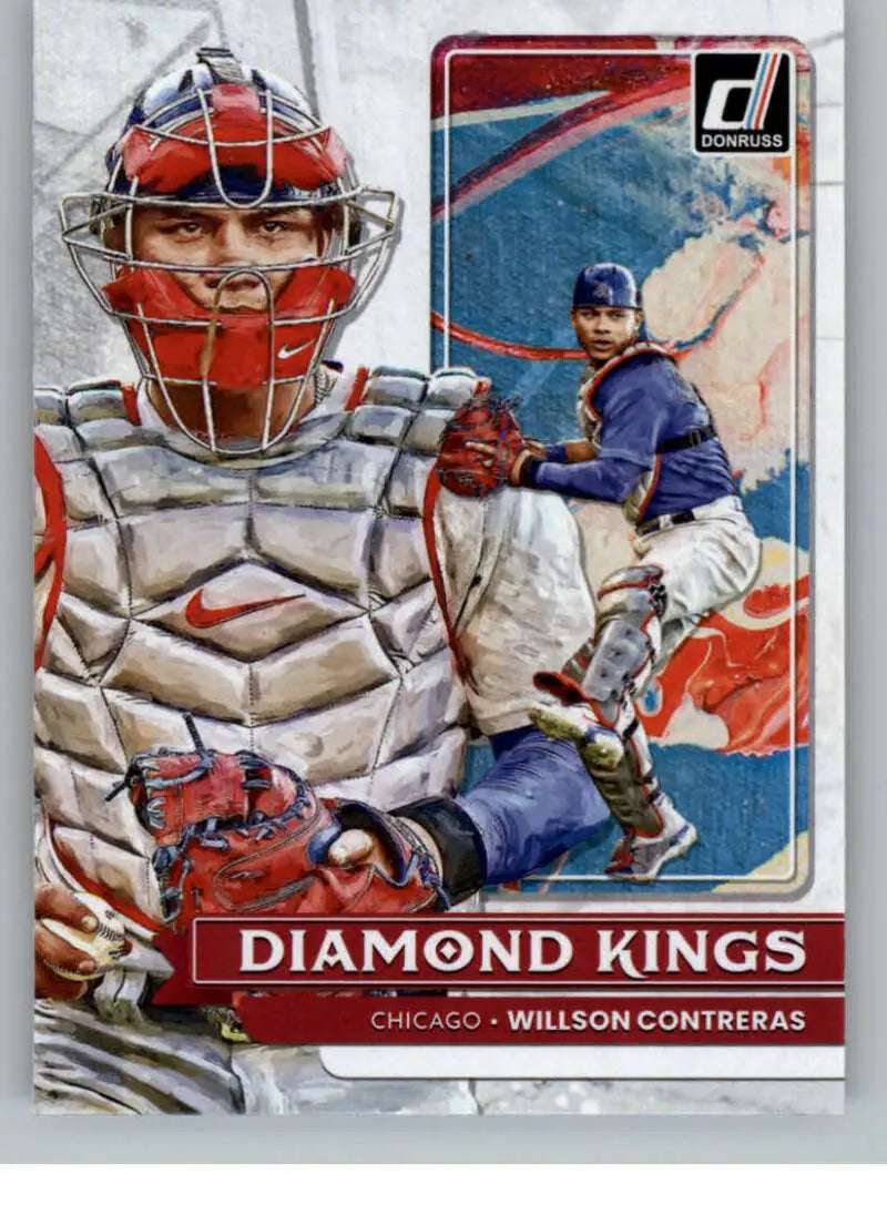 2022 Donruss #24 Willson Contreras Diamond Kings NM-MT