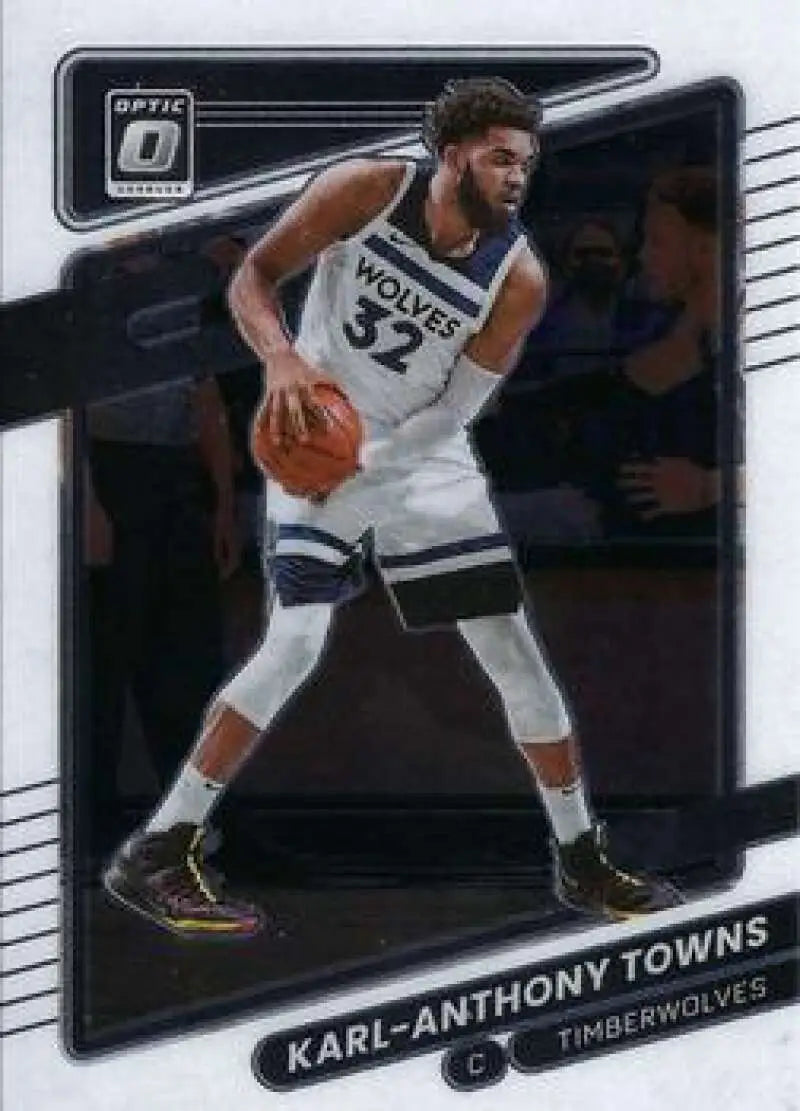 2021-22 Donruss Optic #87 Karl-Anthony Towns NM-MT