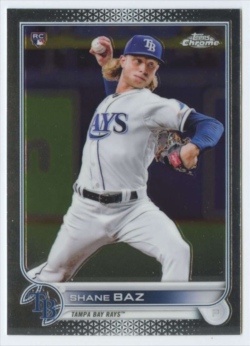 2022 Topps Chrome #201 Shane Baz NM-MT RC Rookie