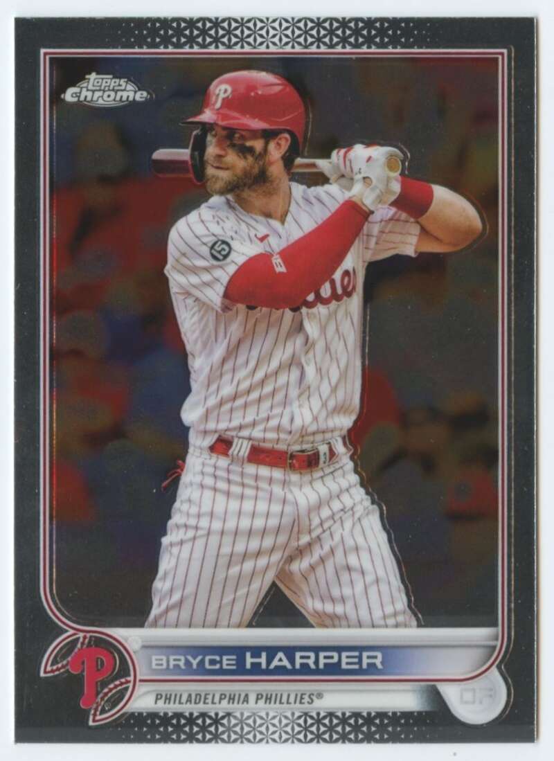 2022 Topps Chrome #220 Bryce Harper NM-MT