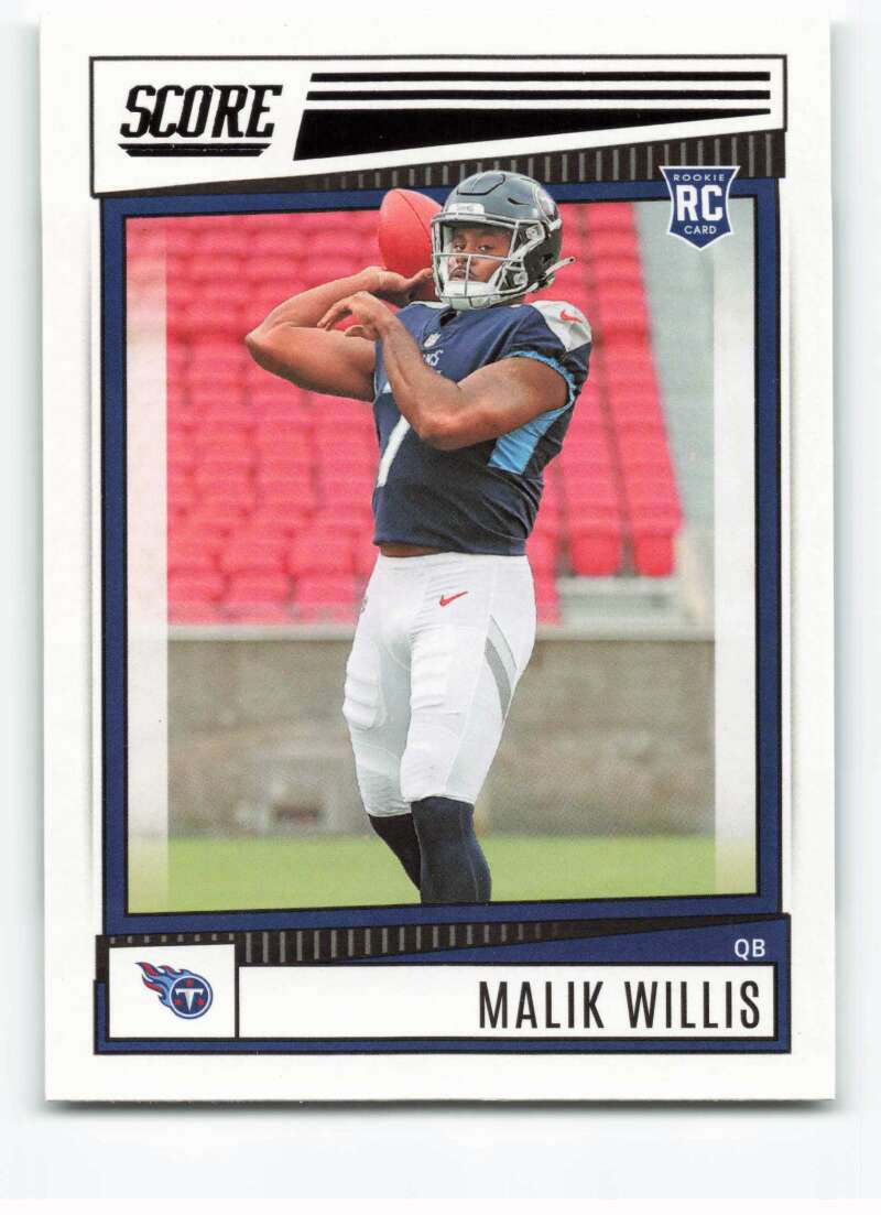 2022 Score #305 Malik Willis NM-MT RC Rookie