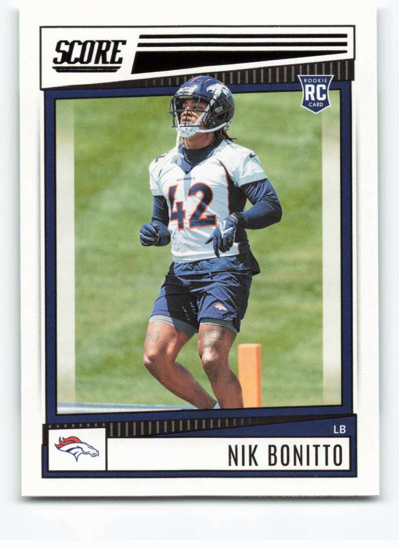 2022 Score #317 Nik Bonitto NM-MT RC Rookie