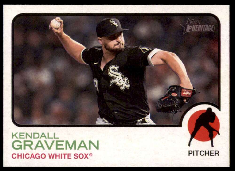 2022 Topps Heritage High Number #603 Kendall Graveman NM-MT White Sox