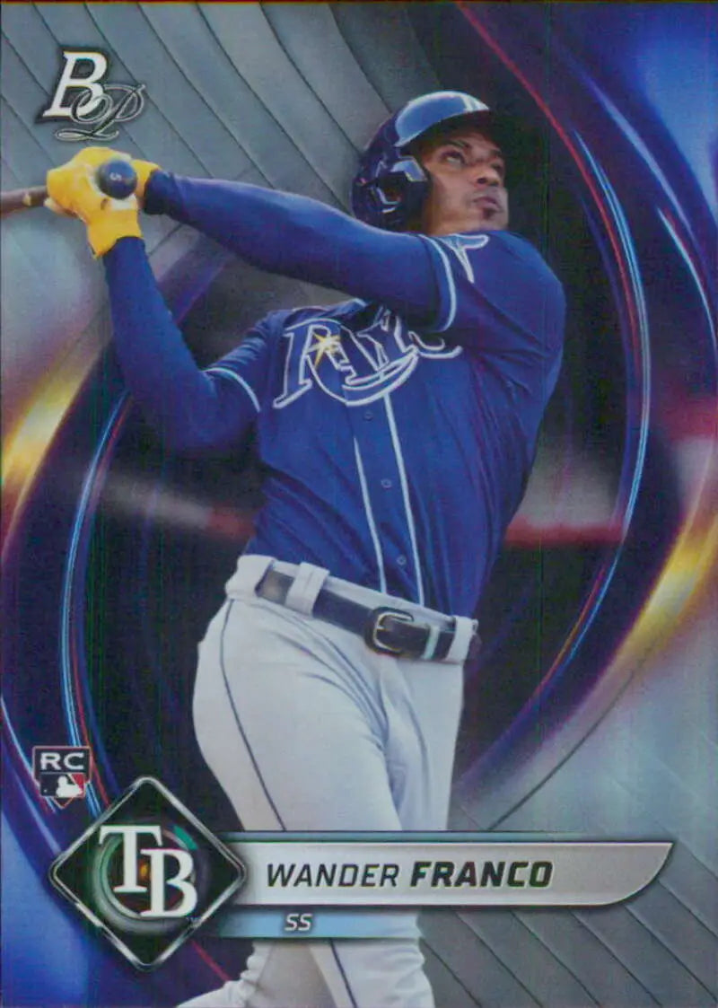 2022 Bowman Platinum #69 Wander Franco NM-MT RC Rookie Rays