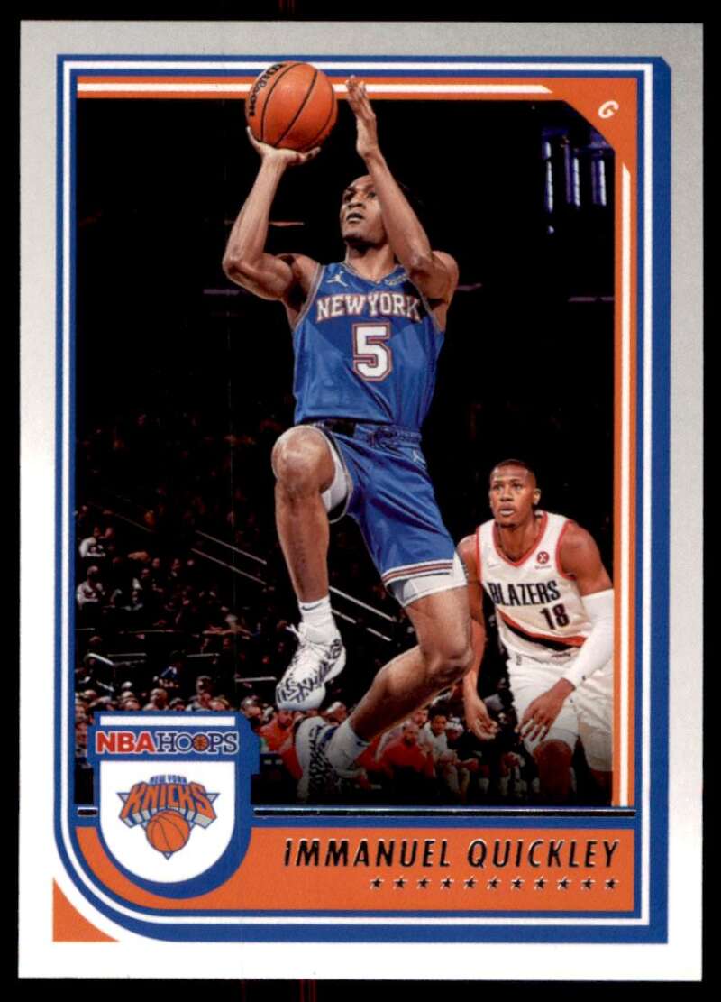 2022-23 Panini NBA Hoops #28 Immanuel Quickley NM-MT