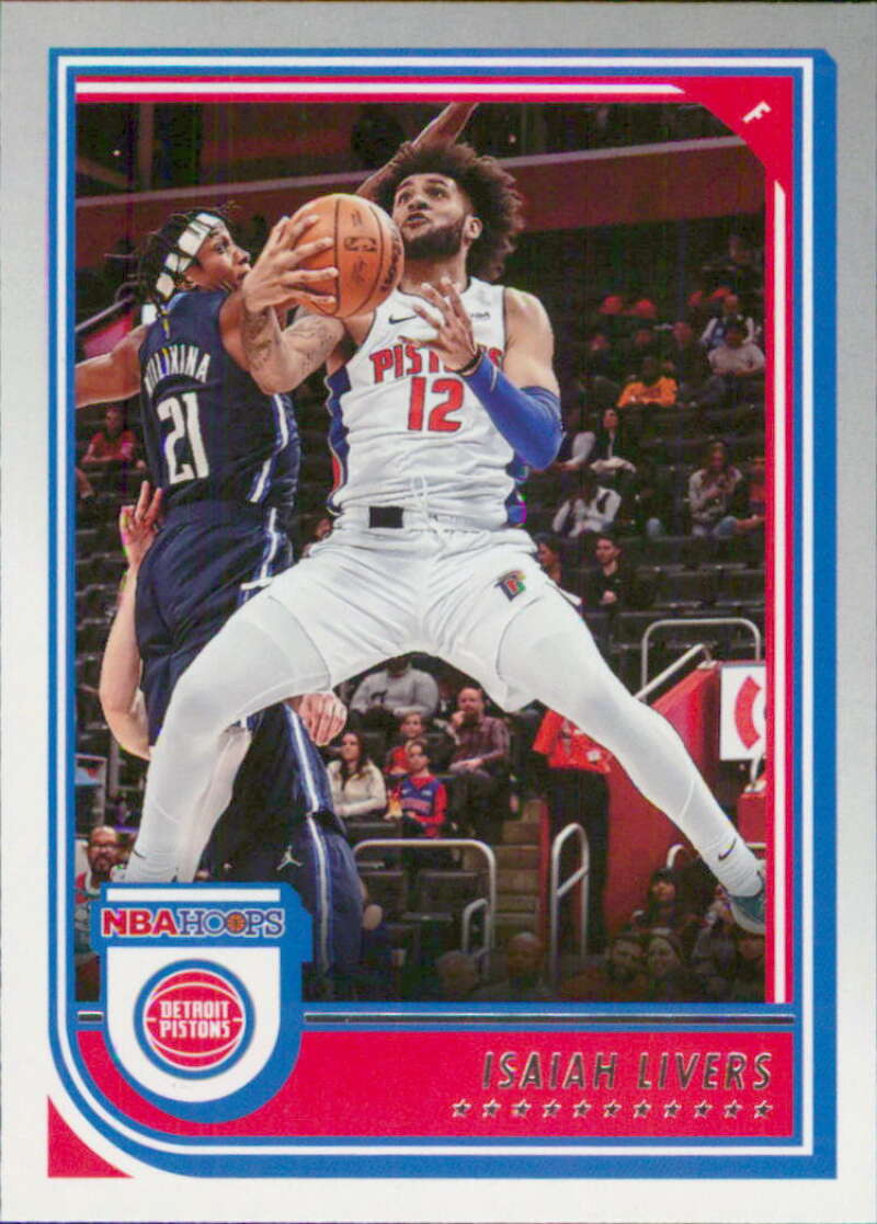 2022-23 Panini NBA Hoops #65 Isaiah Livers NM-MT