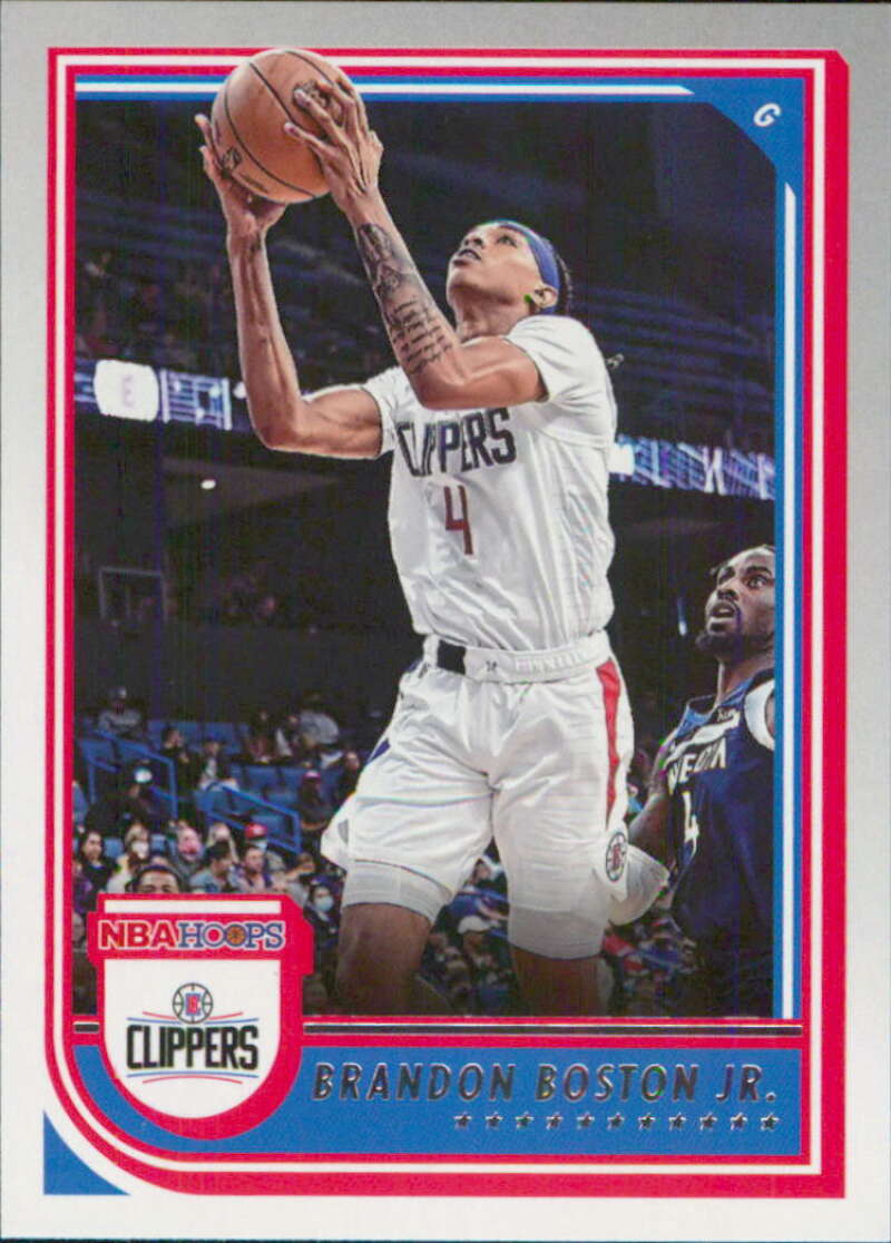 2022-23 Panini NBA Hoops #185 Brandon Boston Jr. NM-MT