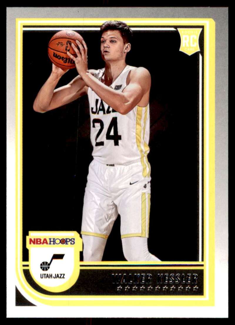 2022-23 Panini NBA Hoops #252 Walker Kessler NM-MT RC Rookie