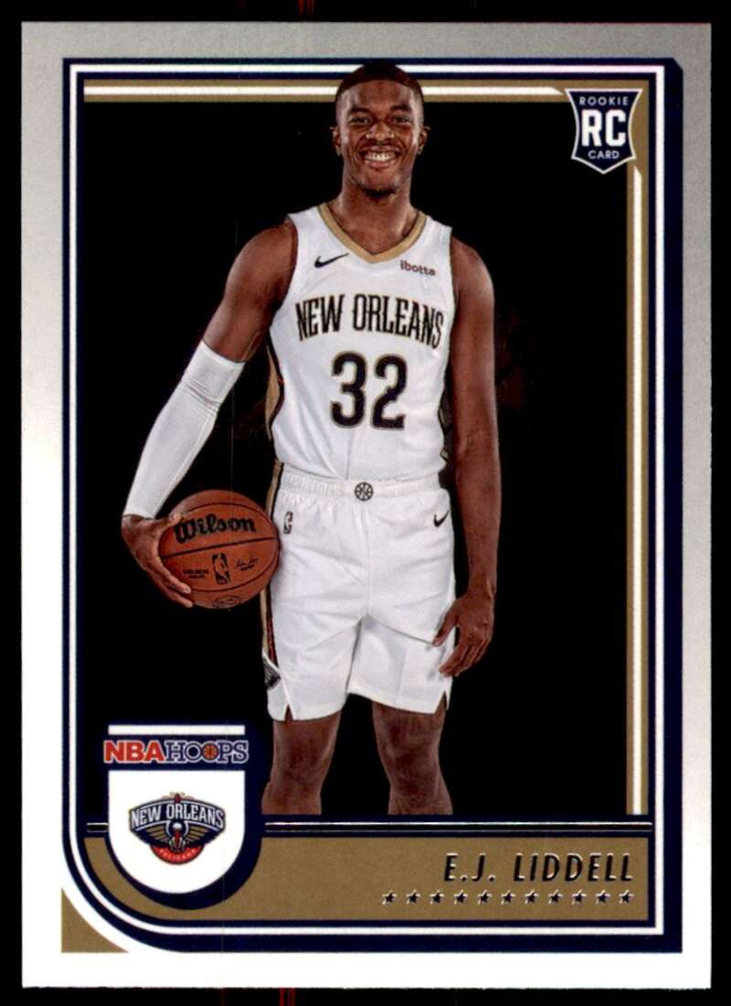 2022-23 Panini NBA Hoops #266 E.J. Liddell NM-MT RC Rookie