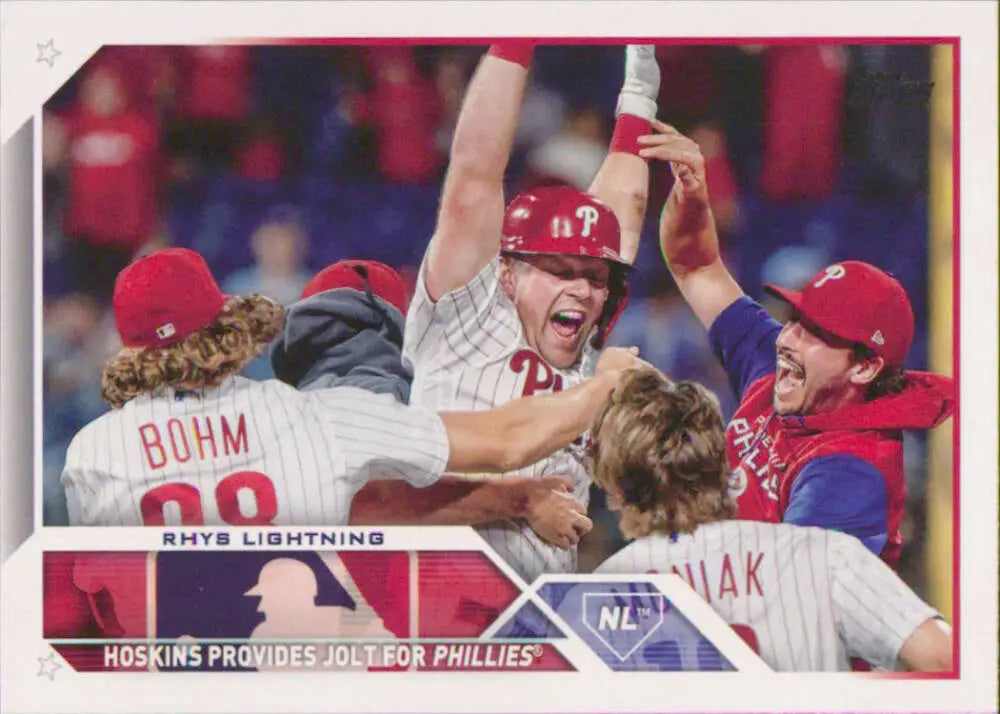 2023 Topps #248 Rhys Hoskins NM-MT