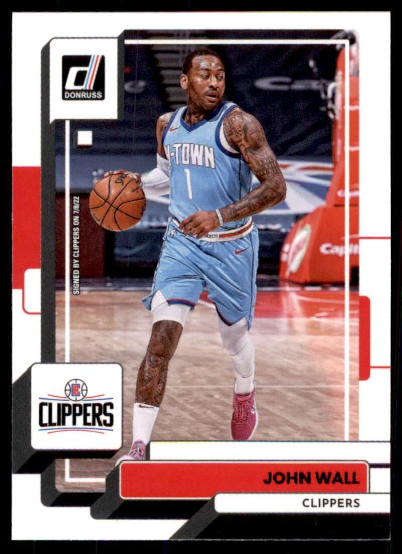 2022-23 Donruss #194 John Wall NM-MT