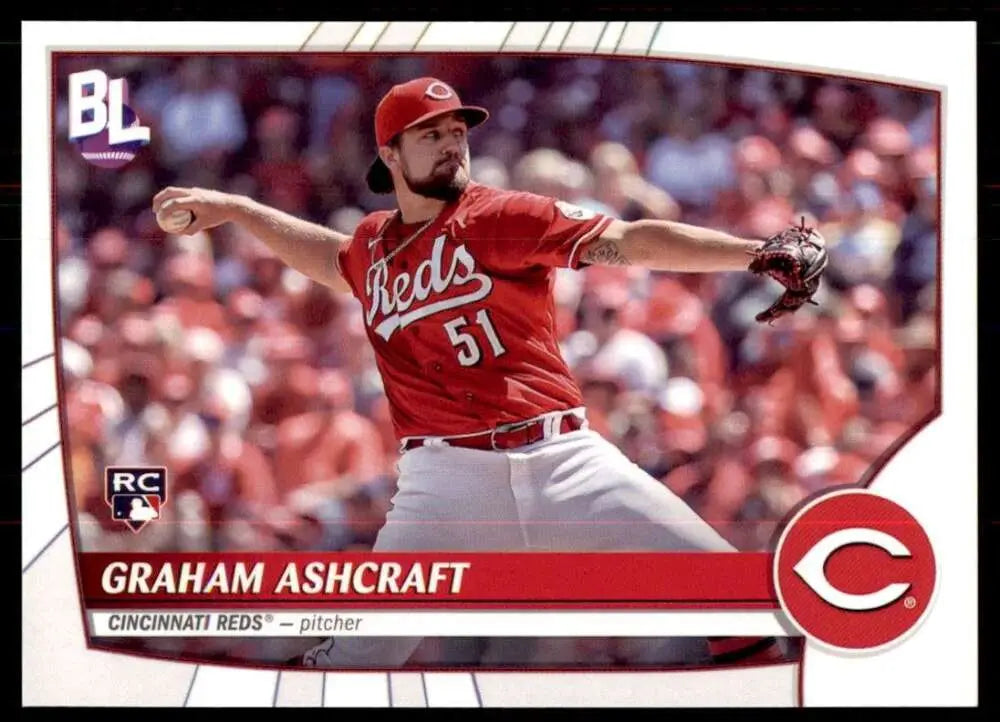 2023 Topps Big League #10 Graham Ashcraft NM-MT RC Rookie