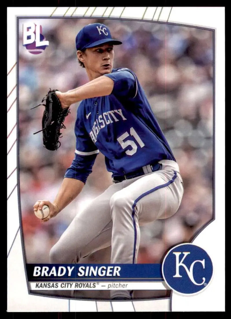 2023 Topps Big League #184 Brady Singer NM-MT