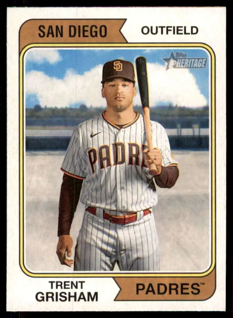 2023 Topps Heritage #137 Trent Grisham NM-MT Padres