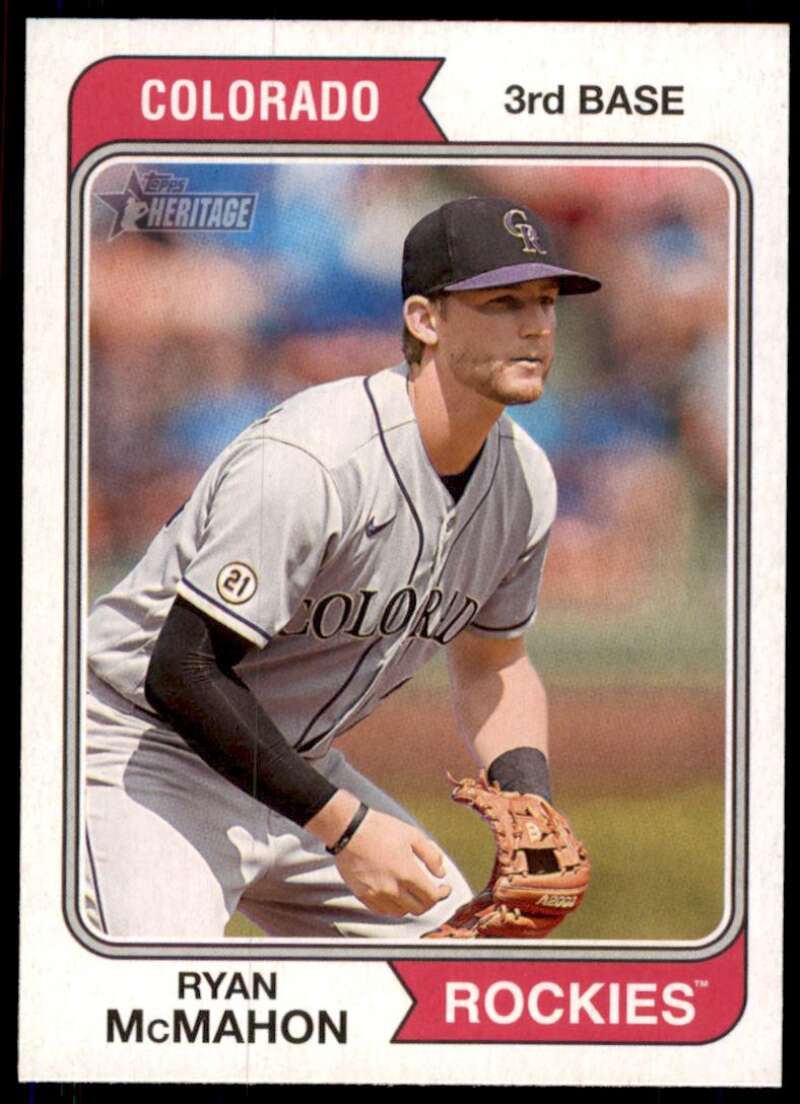 2023 Topps Heritage #278 Ryan McMahon NM-MT