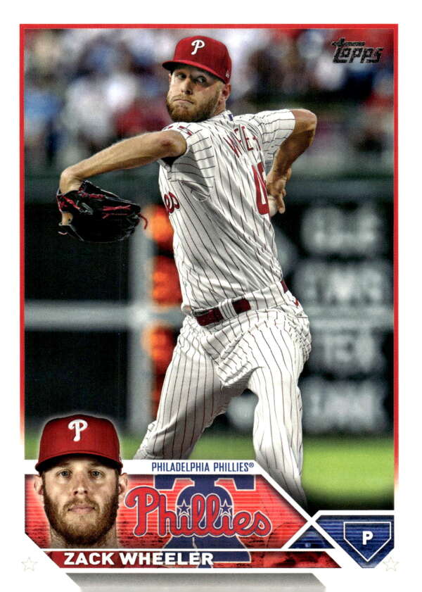 2023 Topps #511 Zack Wheeler NM-MT