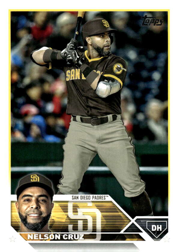 2023 Topps #520 Nelson Cruz NM-MT