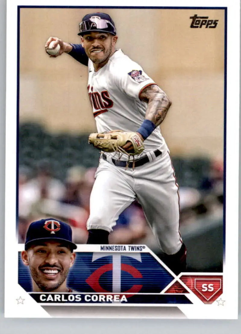 2023 Topps #583 Carlos Correa NM-MT