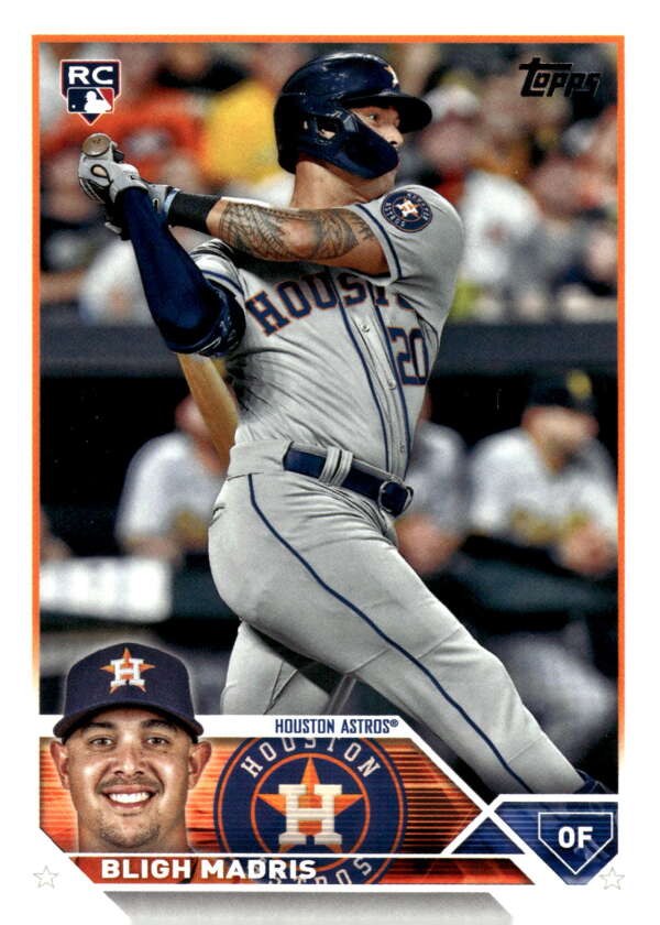 2023 Topps Update Series #US9 Bligh Madris NM-MT RC Rookie Astros