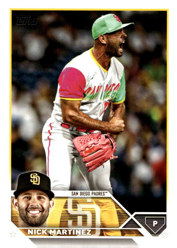 2023 Topps Update Series #US10 Nick Martinez NM-MT Padres