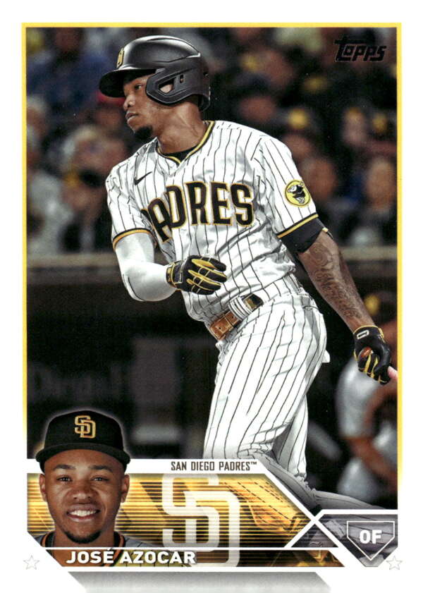 2023 Topps Update Series #US81 Jose Azocar NM-MT Padres