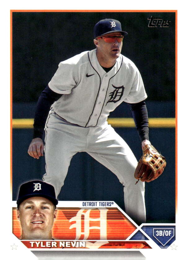 2023 Topps Update Series #US89 Tyler Nevin NM-MT Tigers